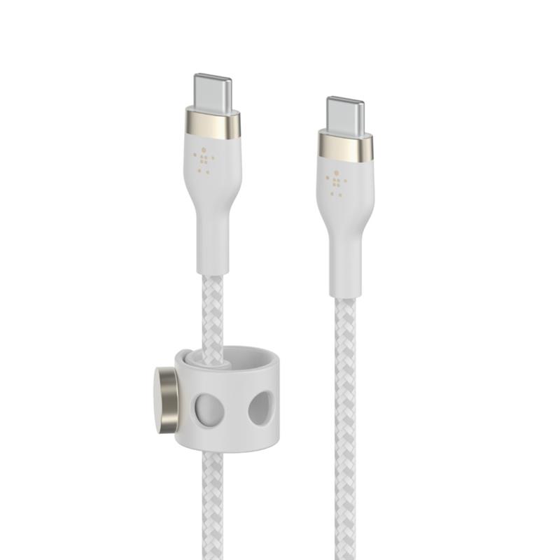 Belkin BOOST?CHARGE PRO Flex USB-kabel 1 m USB 2.0 USB C Wit