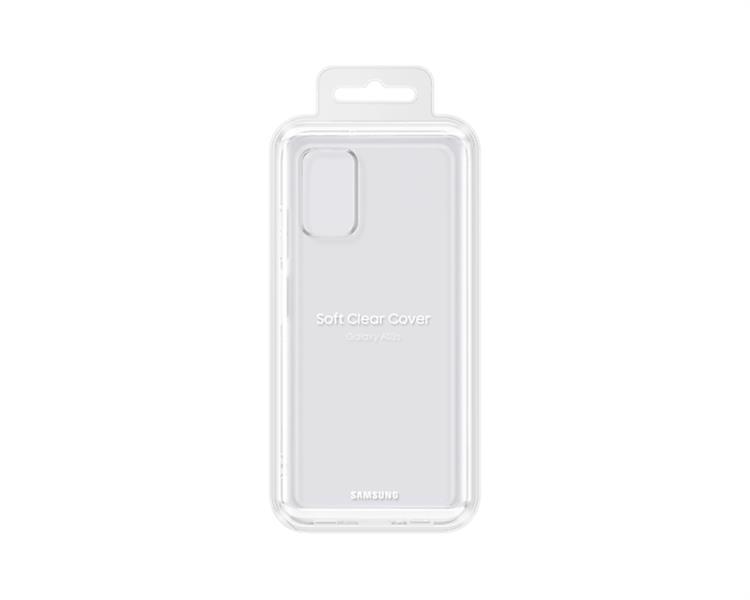 Samsung EF-QA038TTEGEU mobiele telefoon behuizingen 16,5 cm (6.5"") Hoes Transparant
