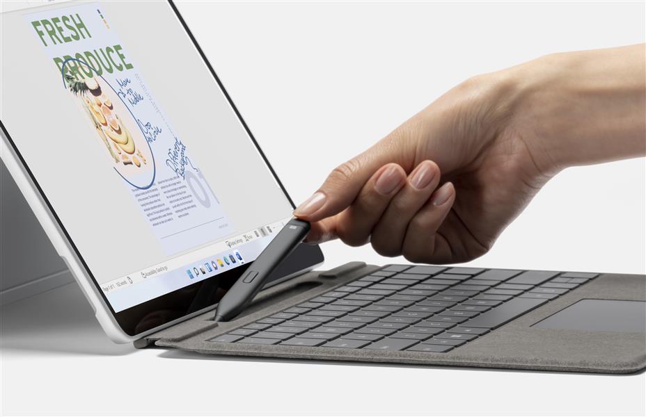 Microsoft Surface Pro Signature Keyboard Platina Microsoft Cover port QWERTY Engels