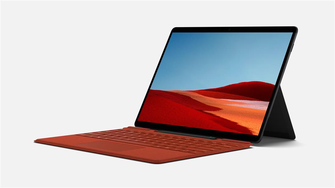 Microsoft Surface Pro Signature Keyboard Rood Microsoft Cover port QWERTY Engels
