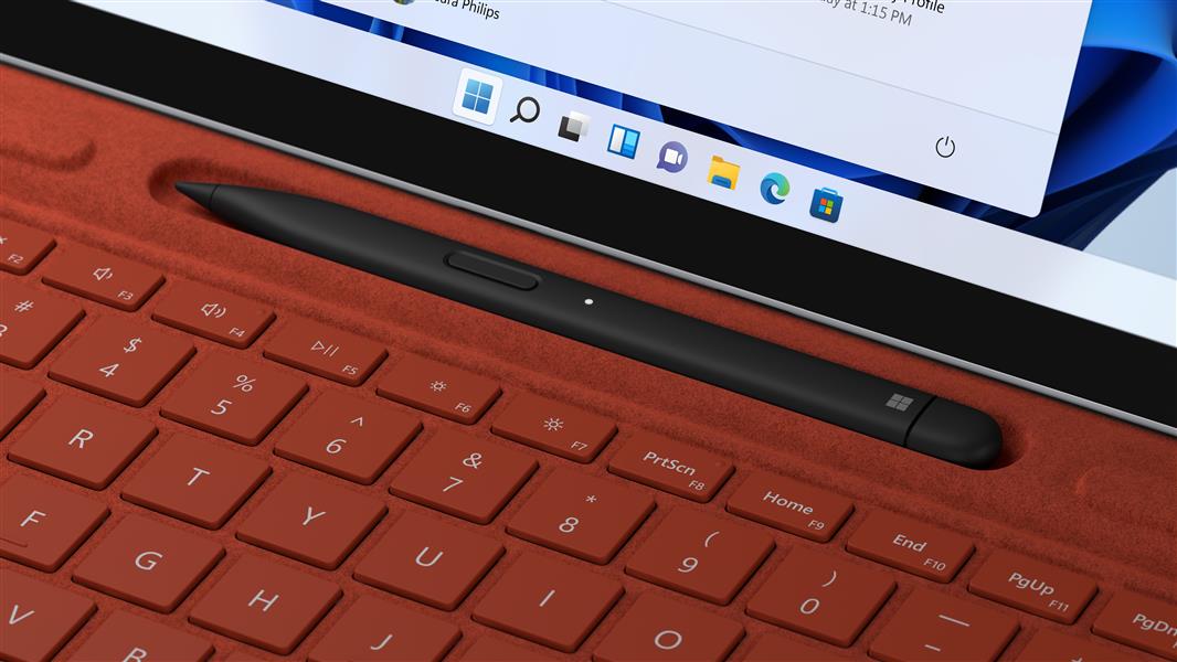 Microsoft Surface Pro Signature Keyboard Rood Microsoft Cover port QWERTY Engels