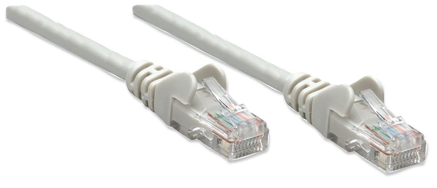 Network Cable Cat5e U UTP RJ45-Male RJ45-Male - 5 0m - Gray