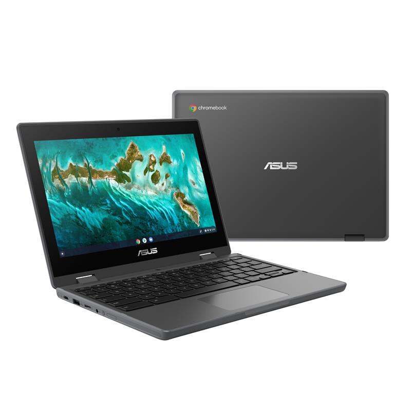 ASUS Chromebook Flip CR1 CR1100FKA-BP0103 N4500 29,5 cm (11.6"") Touchscreen HD Intel® Celeron® N 4 GB LPDDR4x-SDRAM 64 GB eMMC Wi-Fi 6 (802.11ax) Chr