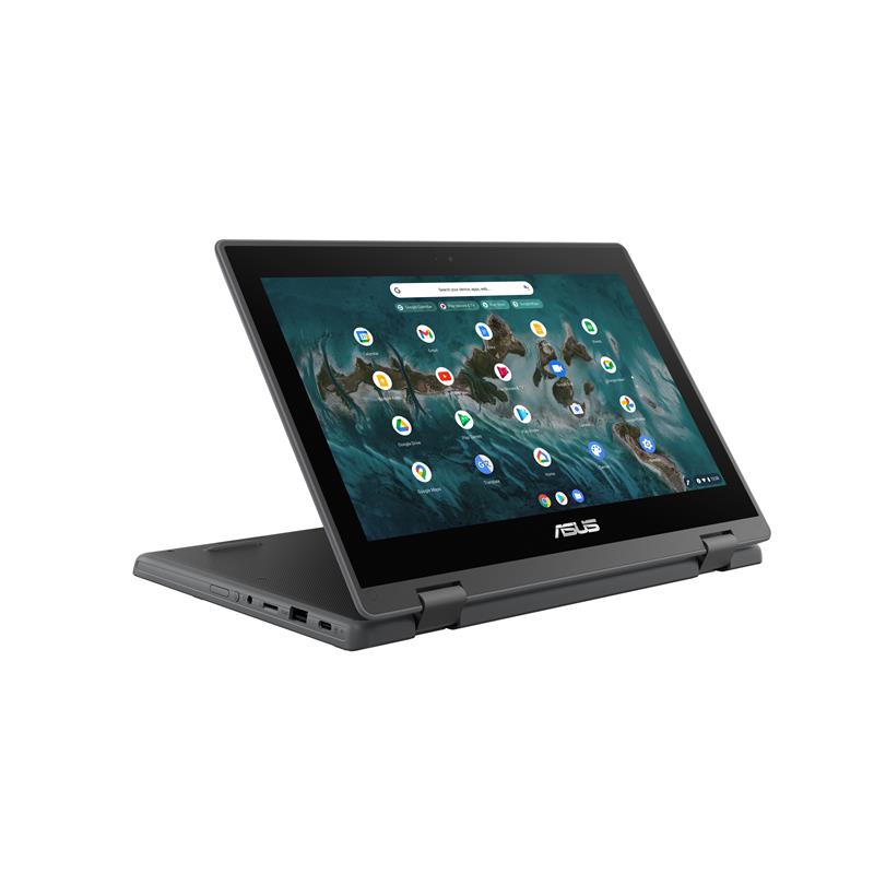ASUS Chromebook Flip CR1 CR1100FKA-BP0103 N4500 29,5 cm (11.6"") Touchscreen HD Intel® Celeron® N 4 GB LPDDR4x-SDRAM 64 GB eMMC Wi-Fi 6 (802.11ax) Chr