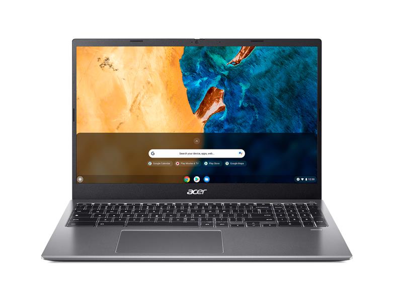 Acer Chromebook 515 CB515-1W-P3SM 7505 39,6 cm (15.6"") Full HD Intel® Pentium® Gold 8 GB LPDDR4x-SDRAM 128 GB SSD Wi-Fi 6 (802.11ax) ChromeOS Grijs