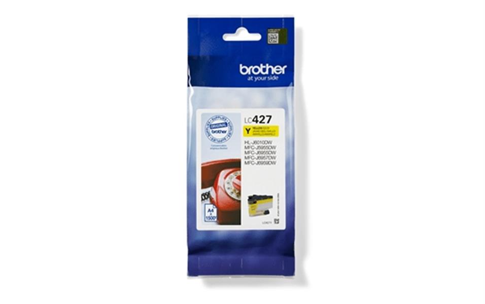 Brother LC-427Y inktcartridge 1 stuk(s) Origineel Geel