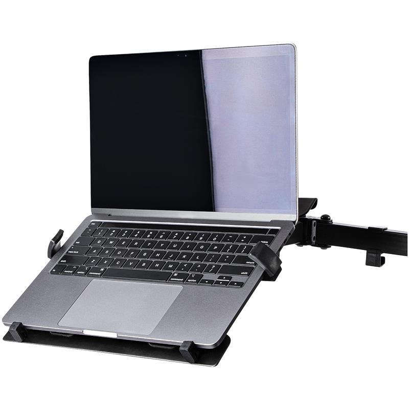 StarTech.com VESA Laptophouder, Verstelbare Notebook Tray voor Monitorarm (4.5kg), 75x75 & 100x100 VESA Montagegaten, Geventileerd, Bureau Laptop Steu