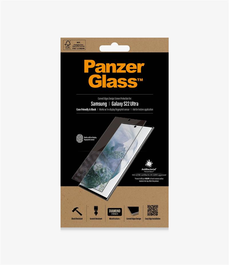PanzerGlass 7295 schermbeschermer voor mobiele telefoons Doorzichtige schermbeschermer Samsung