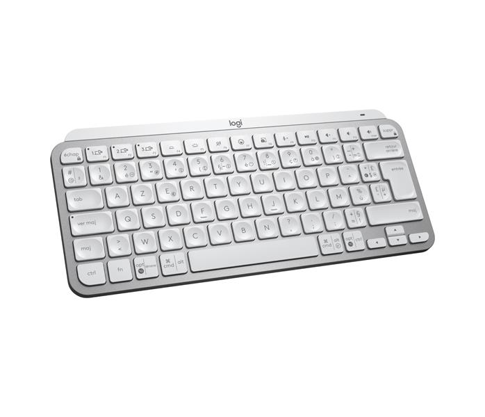 Logitech MX Keys Mini for Business toetsenbord RF-draadloos + Bluetooth AZERTY Frans Aluminium, Wit