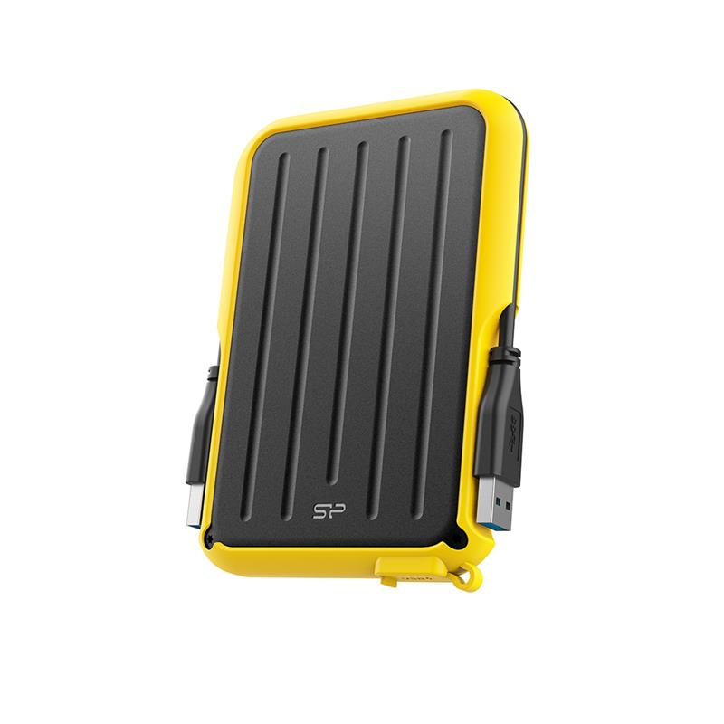 Silicon Power Armor A66 portable HDD 1 TB USB3 2 gen 1 Yellow Certificate