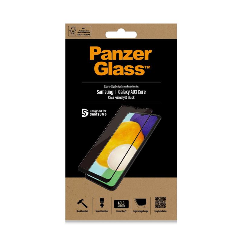 PanzerGlass 7283 scherm- & rugbeschermer voor mobiele telefoons Doorzichtige schermbeschermer Samsung 1 stuk(s)