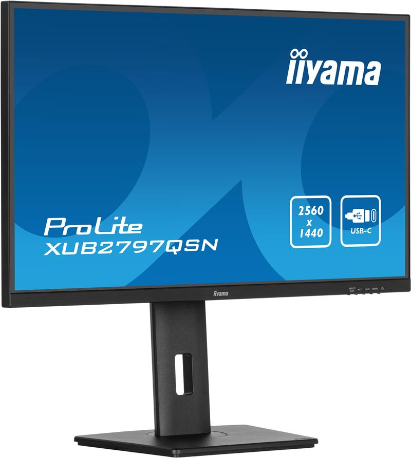 iiyama ProLite XUB2797QSN-B2 computer monitor 68,6 cm (27"") 2560 x 1440 Pixels 2K Ultra HD LED Zwart