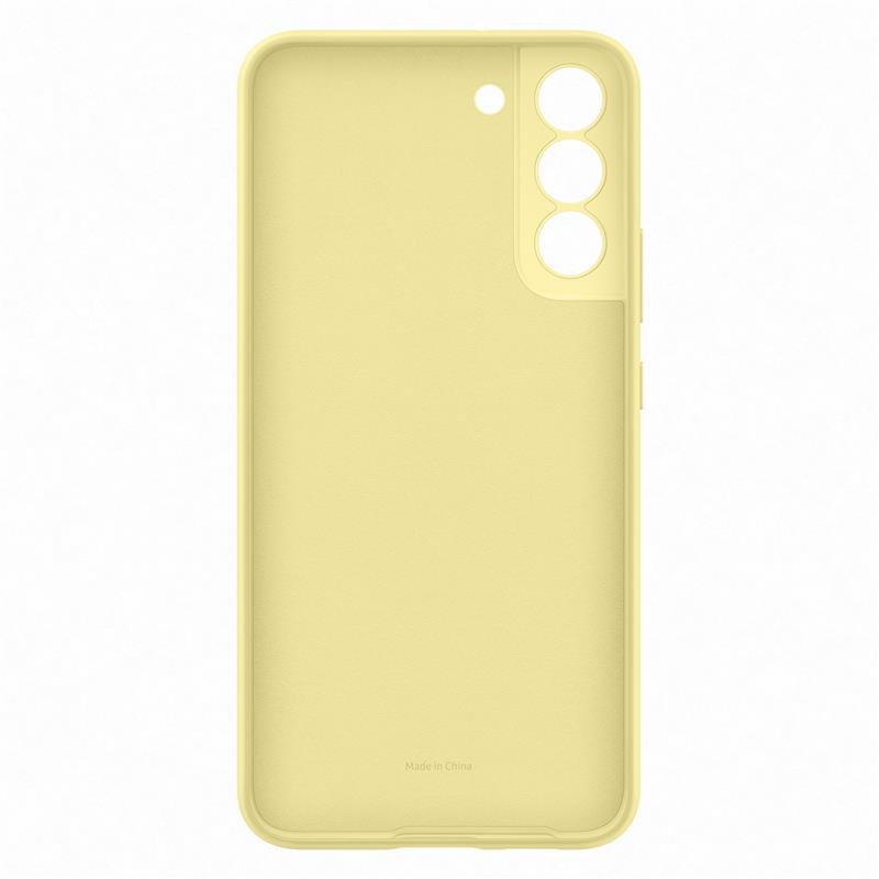  Samsung Silicone Cover Galaxy S22 5G Yellow
