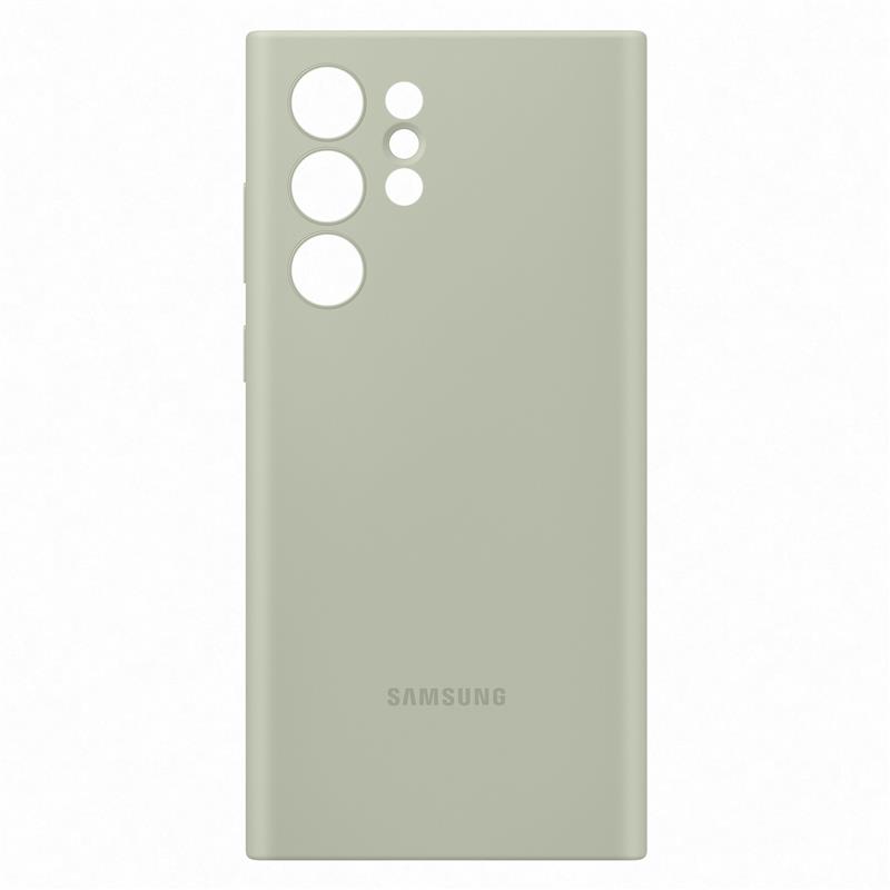  Samsung Silicone Cover Galaxy S22 Ultra 5G Olive Green
