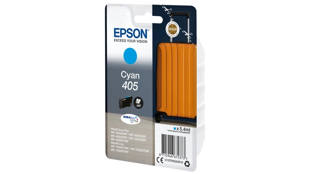 Epson Singlepack Cyan 408L DURABrite Ultra Ink