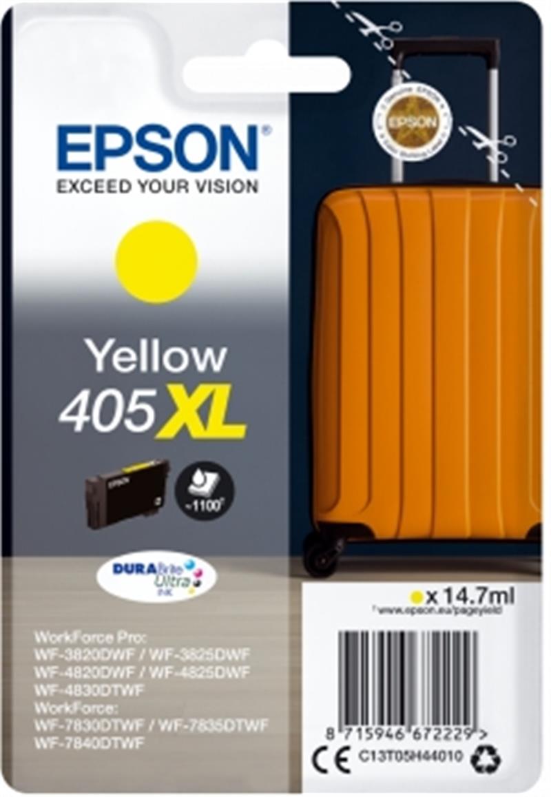 Epson Singlepack Yellow 408 DURABrite Ultra Ink