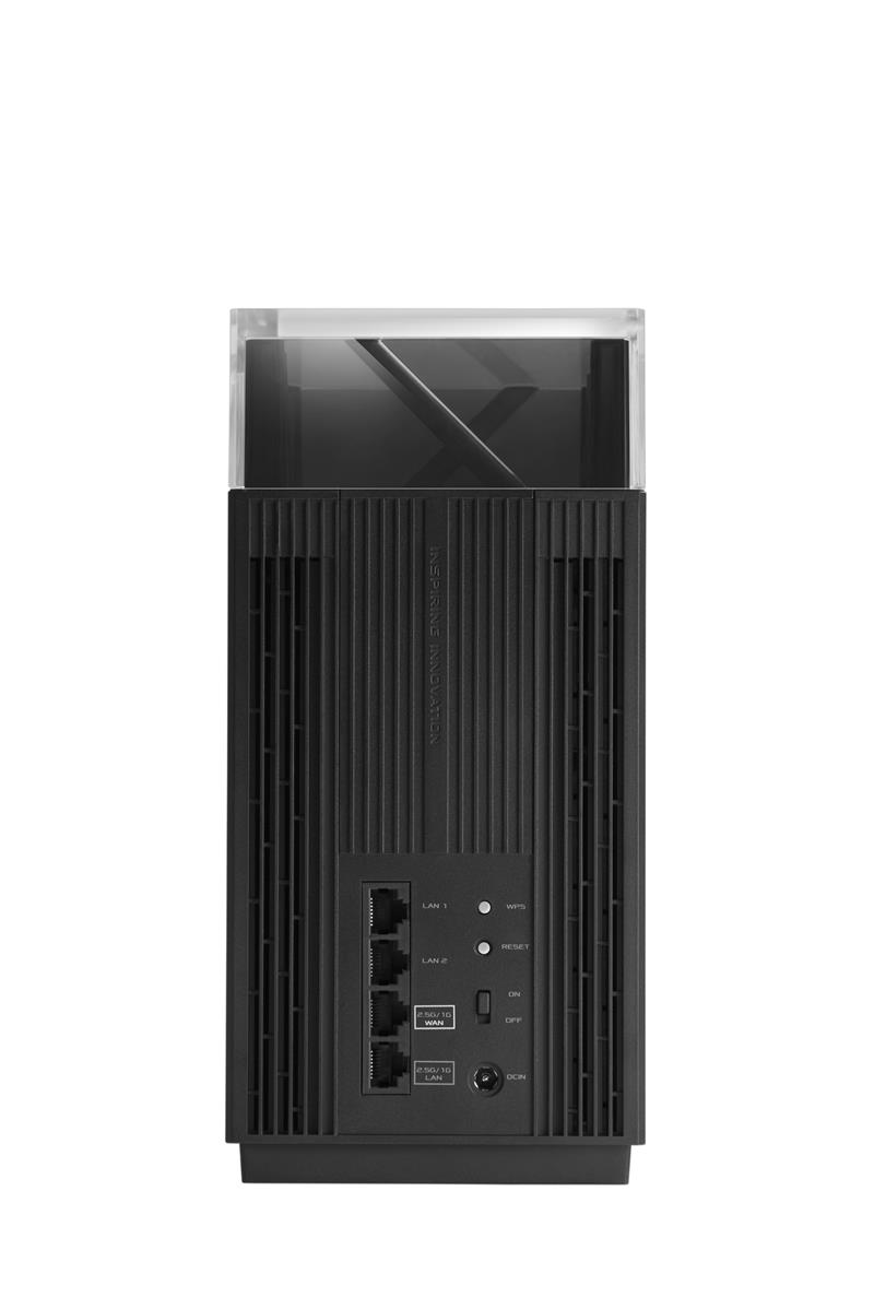ASUS ZenWiFi Pro XT12 (1-PK) draadloze router Gigabit Ethernet Tri-band (2.4 GHz / 5 GHz / 5 GHz) Zwart