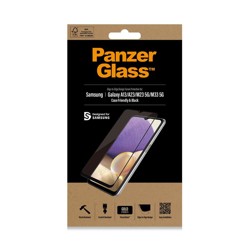PanzerGlass 7306 schermbeschermer voor mobiele telefoons Samsung