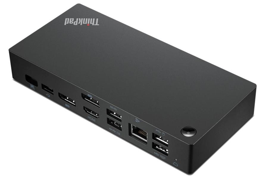 ThinkPad Universal USB-C Smart Dock - 135W - 1xRJ45 - 1xUSB-C - 3xUSB 3 1 - 2xUSB 2 0 - 1xHDMI - 2xDP