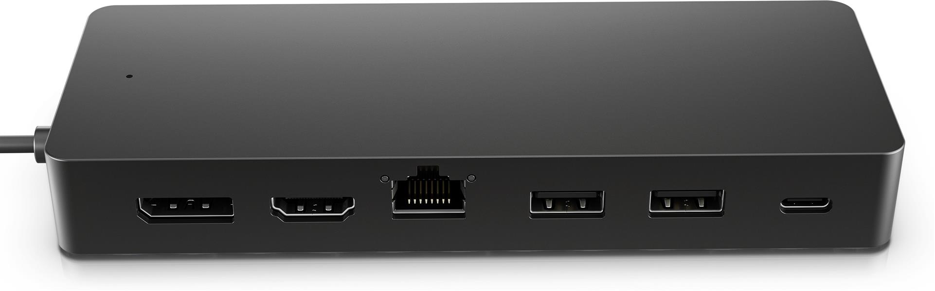HP 50H55AA interface hub USB 3.2 Gen 2 (3.1 Gen 2) Type-C Zwart