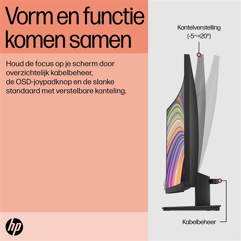 HP V27c G5 computer monitor 68,6 cm (27"") 1920 x 1080 Pixels Full HD LCD Zwart