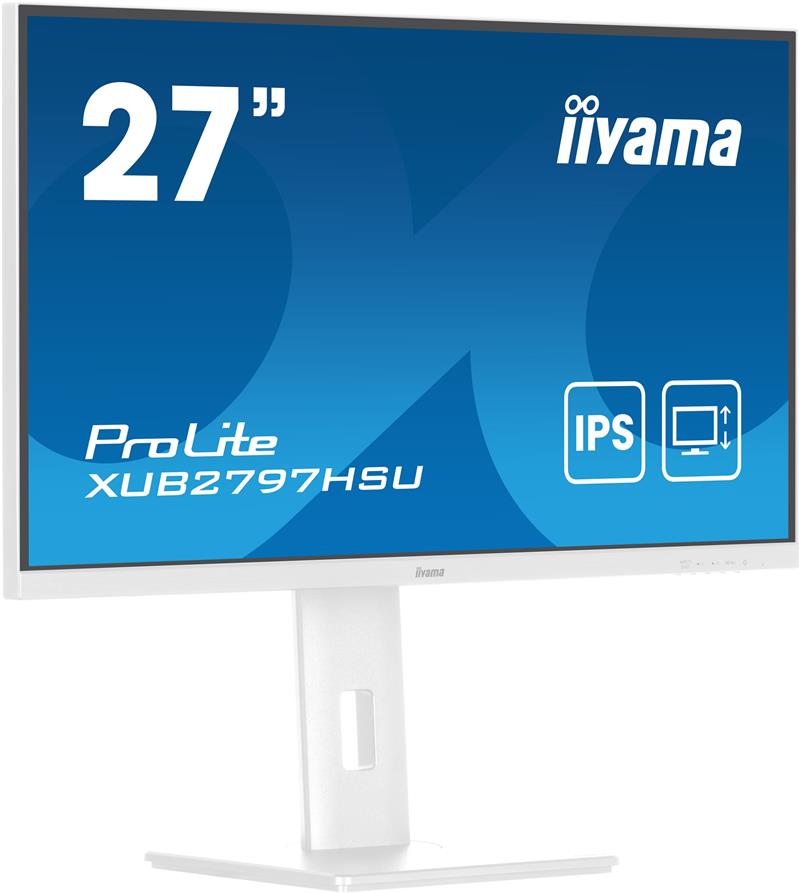 iiyama ProLite XUB2797HSU-W2 computer monitor 68,6 cm (27"") 1920 x 1080 Pixels Full HD LED Wit