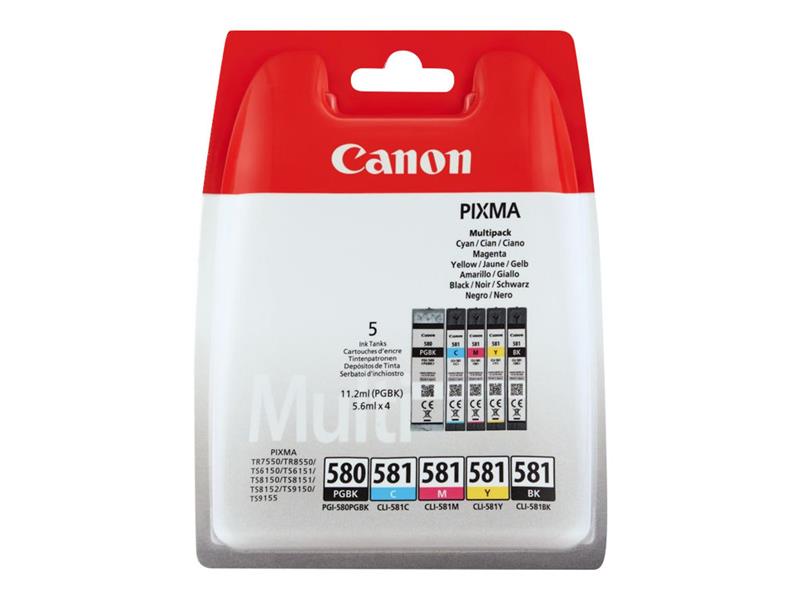 Canon 2078C006 inktcartridge Origineel Zwart, Cyaan, Magenta, Geel Multipack 1 stuk(s)