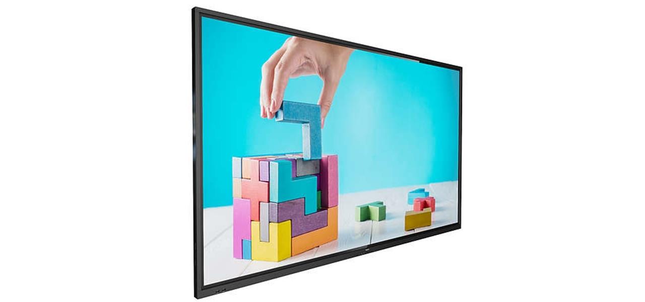E-Line - 86 inch - Multi Touch - 4K Ultra HD Digital Signage Display - 3840x2160 - Android - RJ45 Speakers