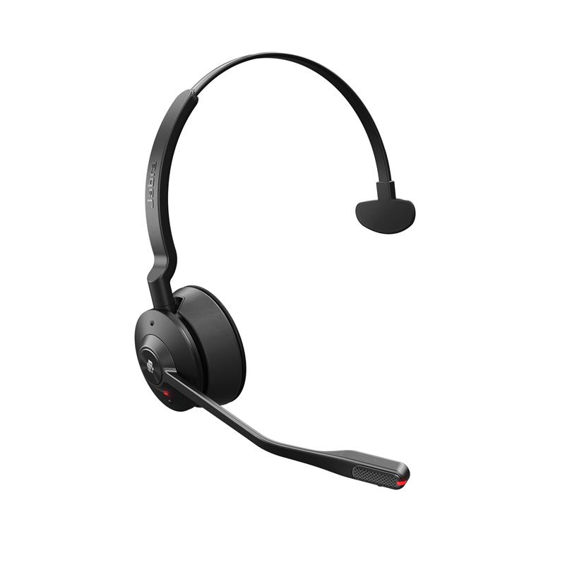 Jabra Engage 55 Headset Draadloos Hoofdband Kantoor/callcenter Zwart, Titanium