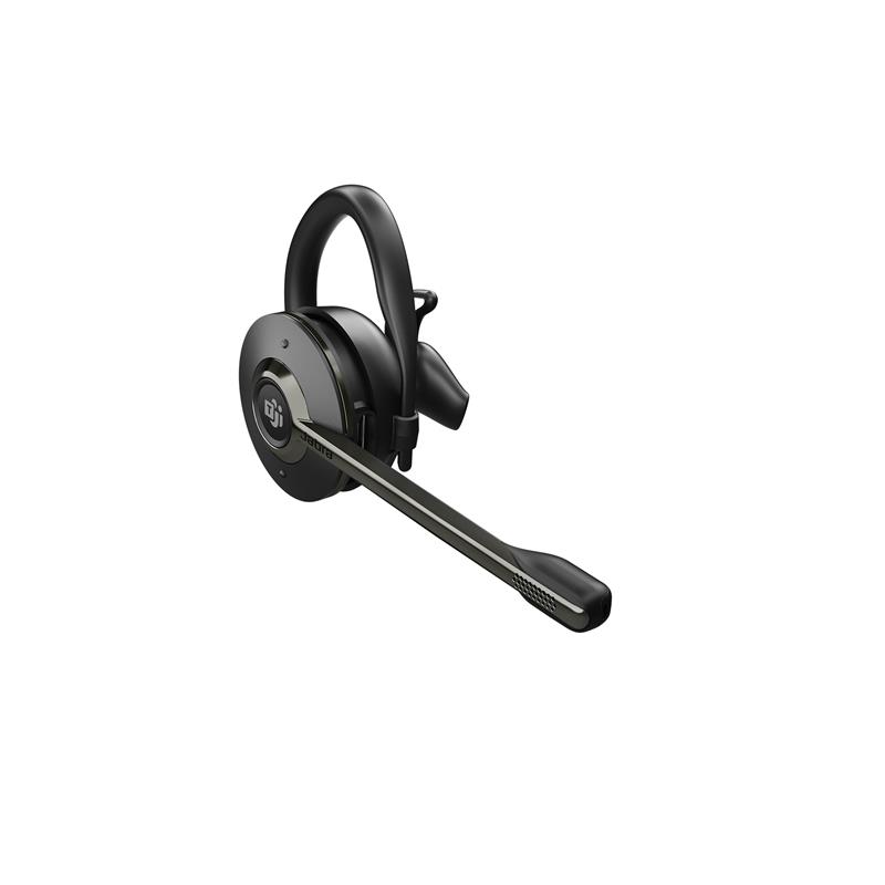 Jabra Engage 55 Headset Draadloos oorhaak Kantoor/callcenter Zwart, Titanium