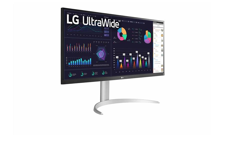 LG 34WQ650-W 86,4 cm (34"") 2560 x 1080 Pixels 4K Ultra HD LCD Zilver, Wit