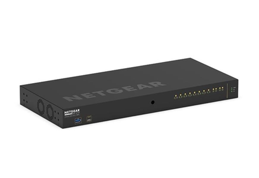 NETGEAR GSM4212P-111EUS netwerk-switch Managed L2/L3 Gigabit Ethernet (10/100/1000) Power over Ethernet (PoE) 1U Zwart