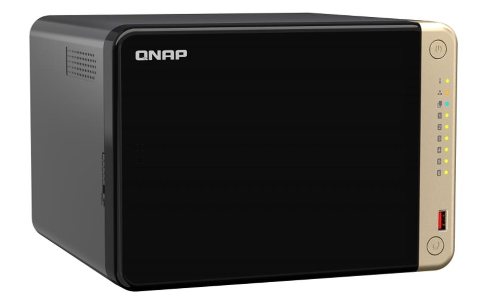 QNAP TS-664-4G data-opslag-server NAS Tower Ethernet LAN Zwart