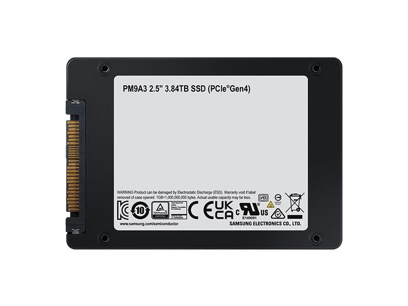 Samsung PM9A3 2.5"" 3840 GB PCI Express 4.0 V-NAND TLC NVMe
