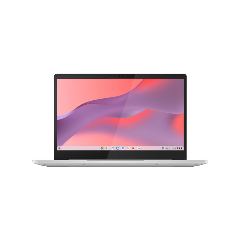 Lenovo IdeaPad Slim 3 Chrome MediaTek Kompanio 520 Chromebook 35,6 cm (14"") Full HD 4 GB LPDDR4x-SDRAM 64 GB eMMC Wi-Fi 6 (802.11ax) ChromeOS Grijs