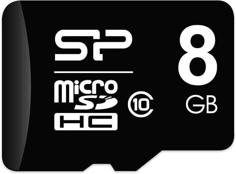 Silicon Power SP008GBSTH010V10SP flashgeheugen 8 GB MicroSDHC Klasse 10