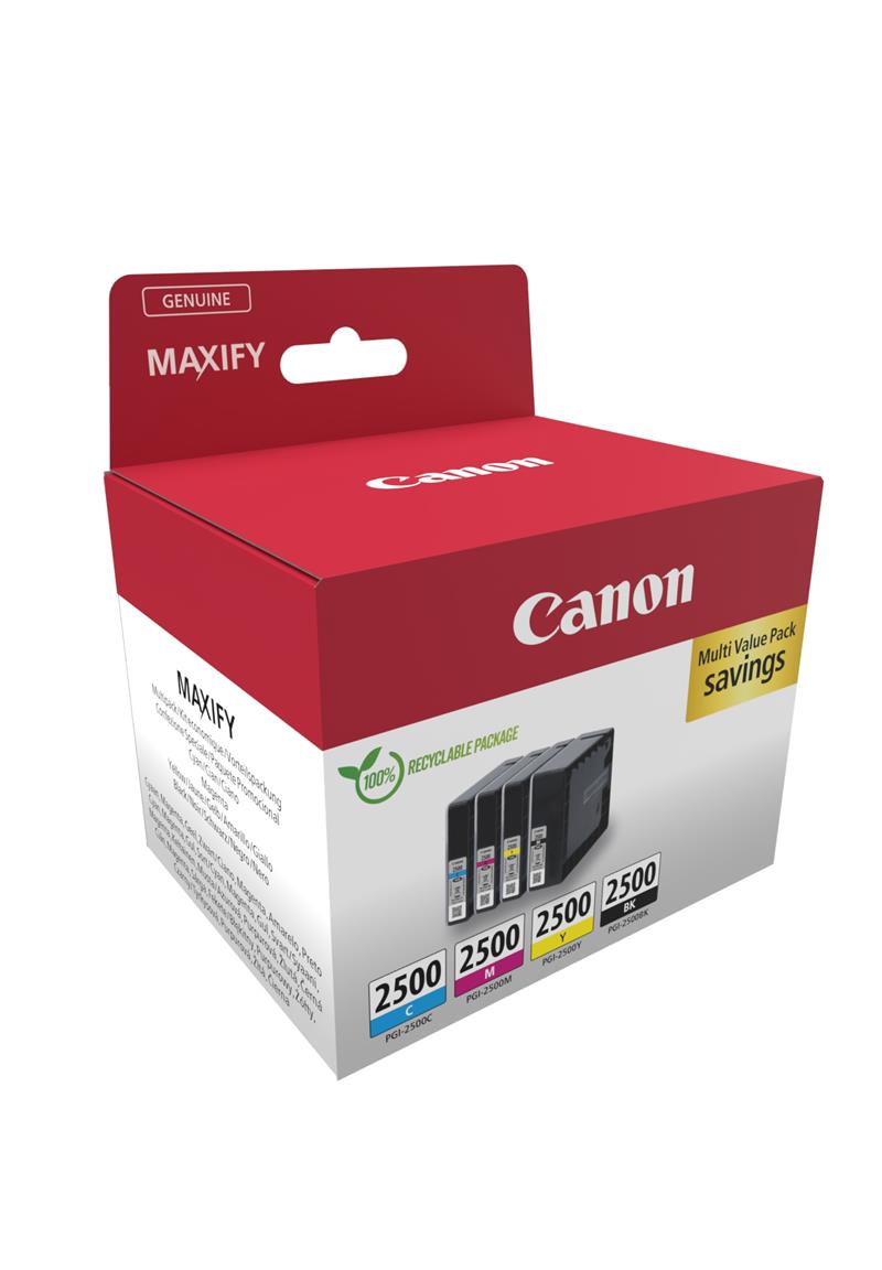 Canon 9290B006 inktcartridge 4 stuk(s) Origineel Zwart, Cyaan, Magenta, Geel