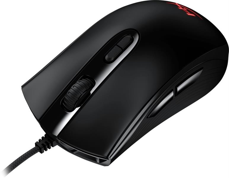 HP HyperX Pulsefire Core - Gaming Mouse (Black) muis Ambidextrous USB Type-A Optisch 6200 DPI