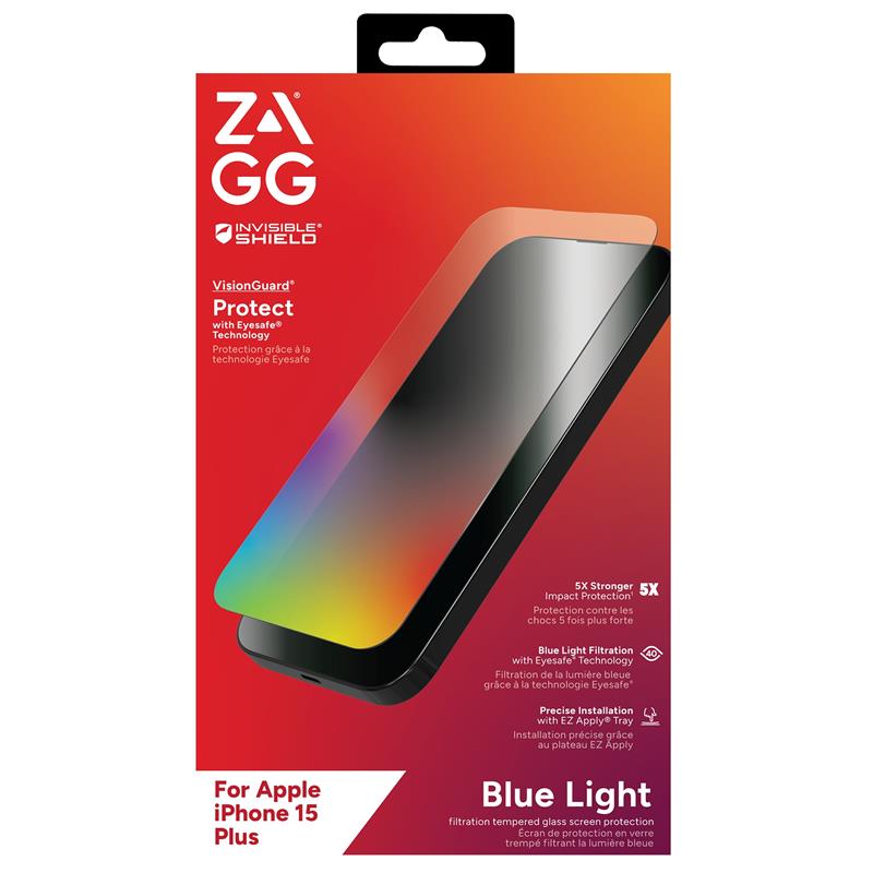 ZAGG Glass Elite VisionGuard Doorzichtige schermbeschermer Apple 1 stuk(s)