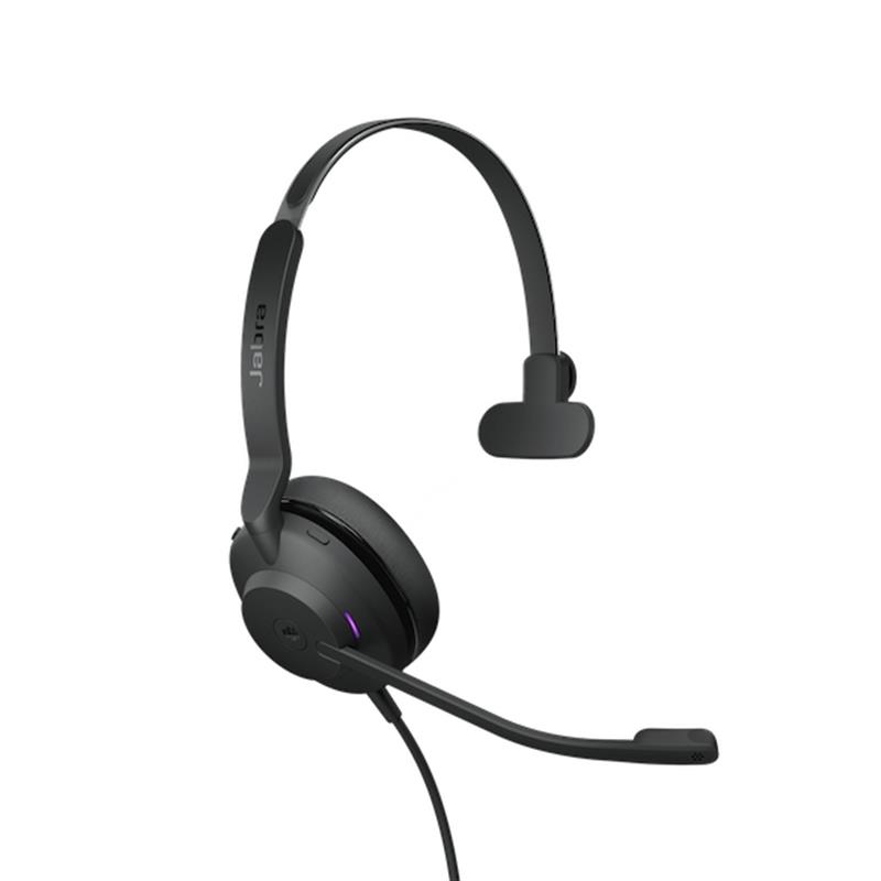 Jabra Evolve2 30 Headset Bedraad Hoofdband Kantoor/callcenter USB Type-C Zwart