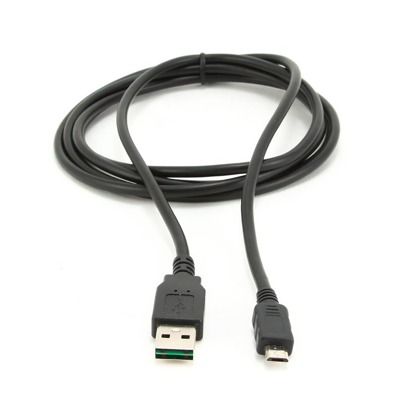Dubbelzijdige USB-kabel A MicroB 1 m