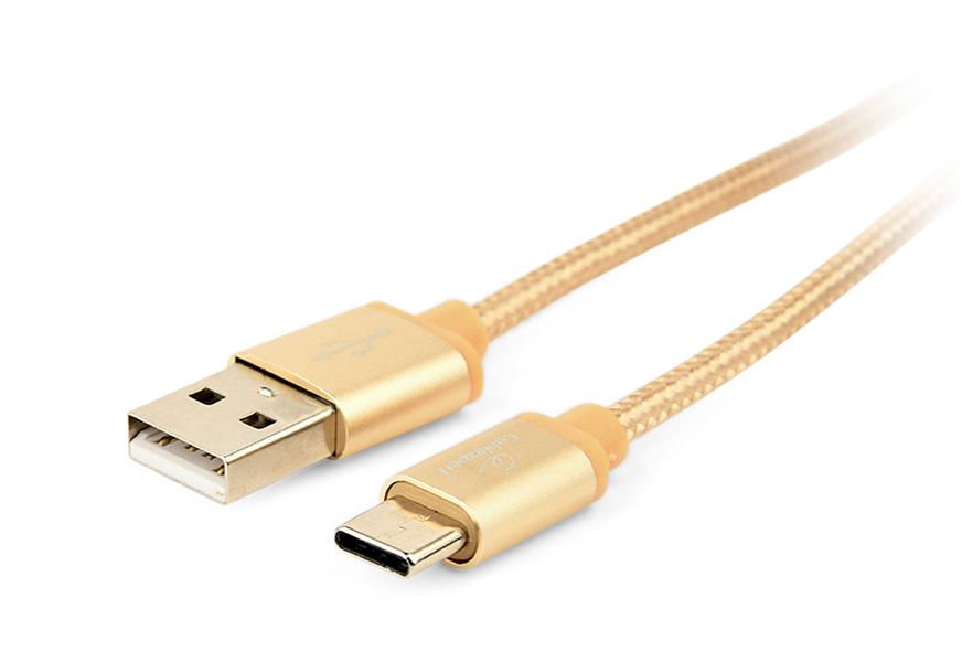USB-C kabel goud 1 8 meter