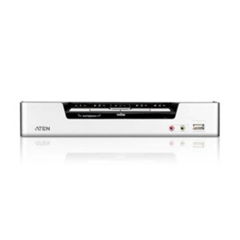 Aten 4-poorts USB HDMI/Geluid KVMP™-schakelaar