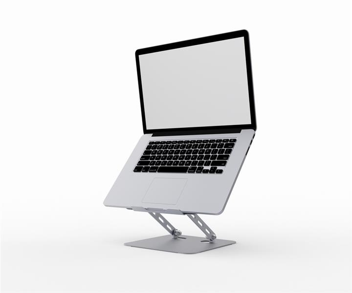 Opvouwbare laptopstandaard spacegrey