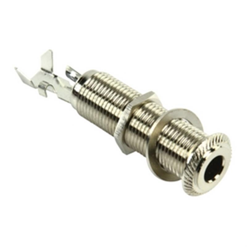 Monoconnector 6.35 mm Female Zilver