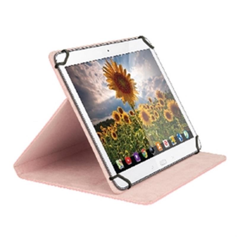 Tablet Folio-case 10 Universeel Roze