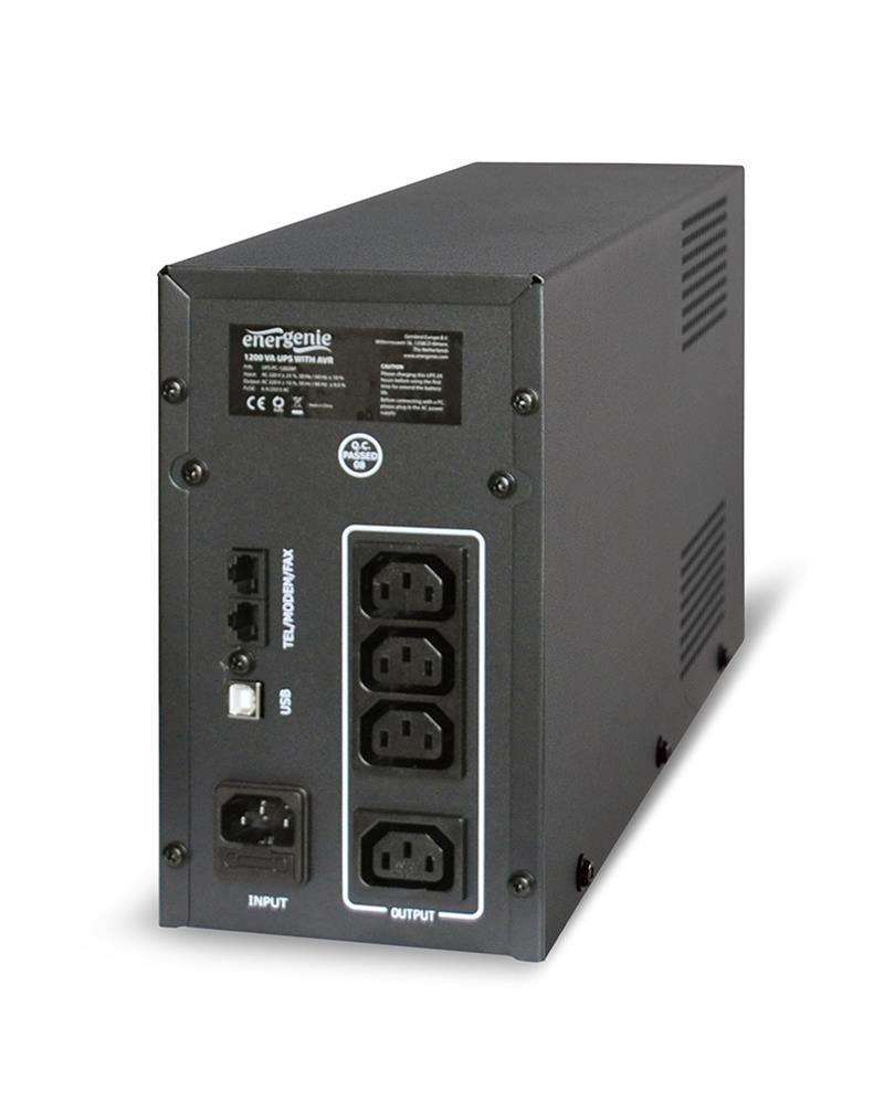 UPS met AVR - 1200 VA