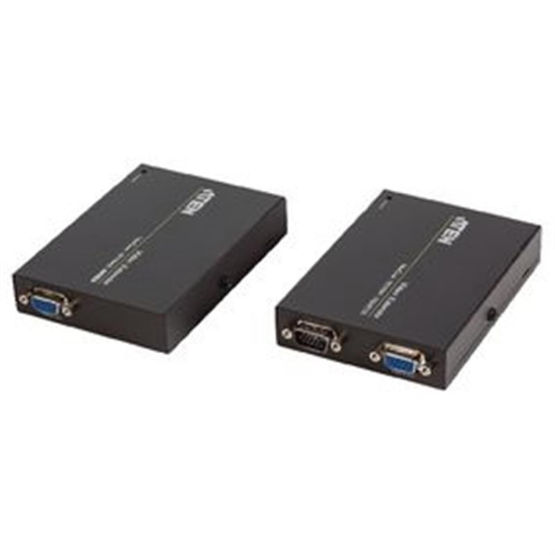 ATEN VGA/Audio Cat 5-verlenger (1280 x 1024 bij 150 m)