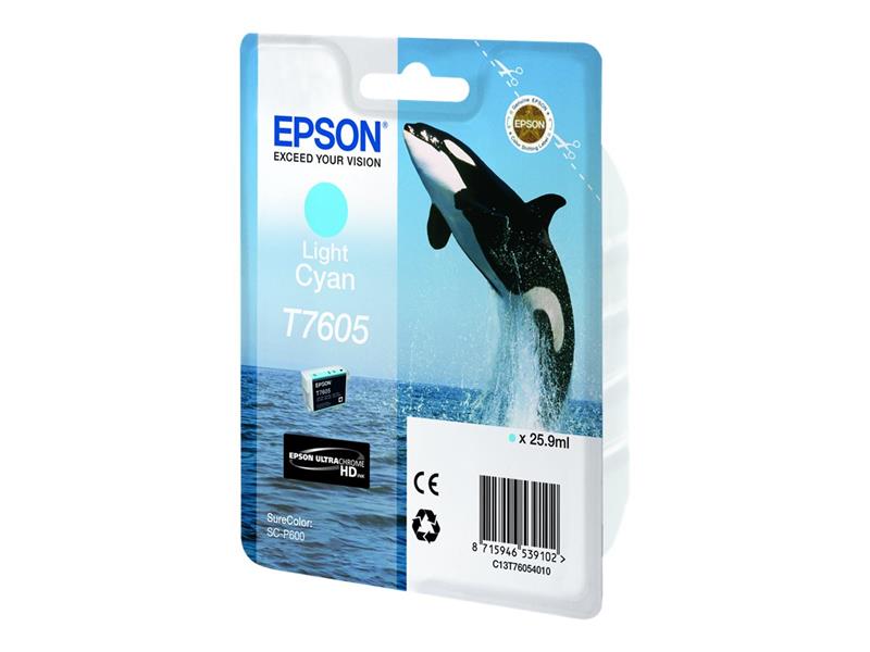 Epson T7605 lichtcyaan