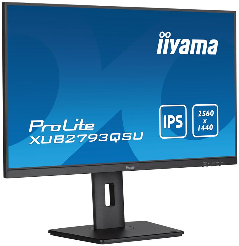 iiyama XUB2793QSU-B7 computer monitor 68,6 cm (27"") 2560 x 1140 Pixels Wide Quad HD LED Zwart